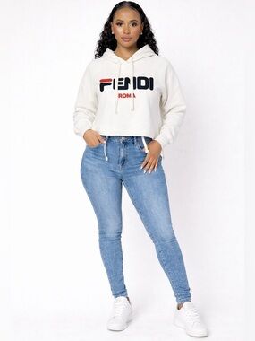 LIMITED EDITION 2018/19 FENDI ROMA Hooded sweatshirt